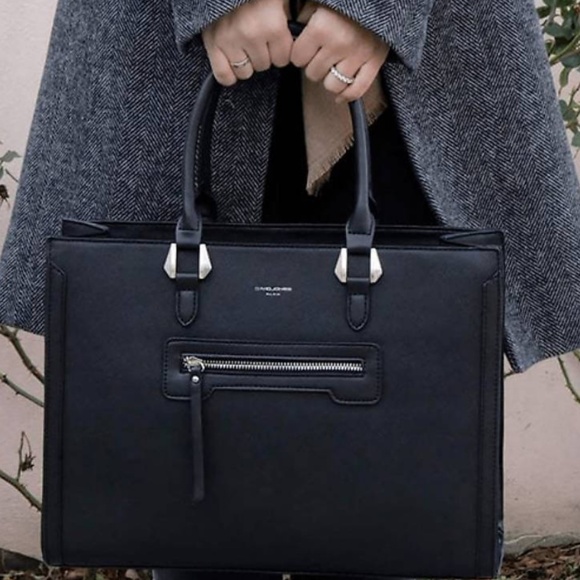 David Jones Paris Toe Purse Weekender Bag - Picture 1 of 4